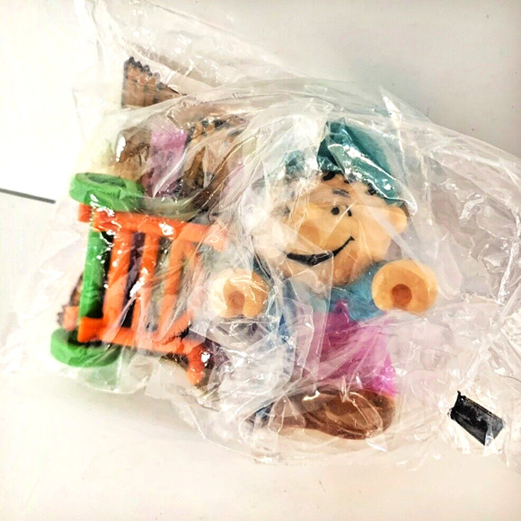 McDonalds Happy Meal Toy Peanuts Set of 3 Snoopy Linus Charlie New Vtg 1989 - Picture 3 of 5